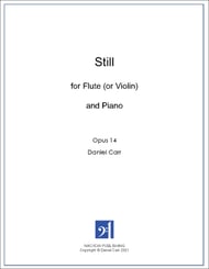Still for Flute (Violin) and Piano P.O.D. cover Thumbnail